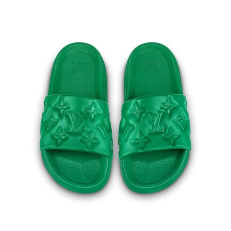 louis vuitton waterfront mule slides|louis vuitton slides men's.